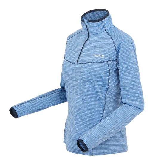Regatta Womens/Ladies Yonder II Half Zip Fleece Top (Coronet Blue) - Image 3