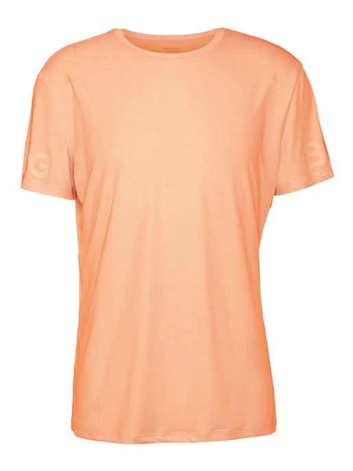 Björn Borg - Camiseta de entrenamiento ligera de manga corta para hombre - Naranja - Image 1