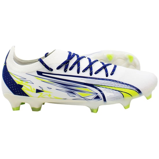 Botas de fútbol Puma Ultra Ultimate CP FG/AG para hombre en blanco - Image 4