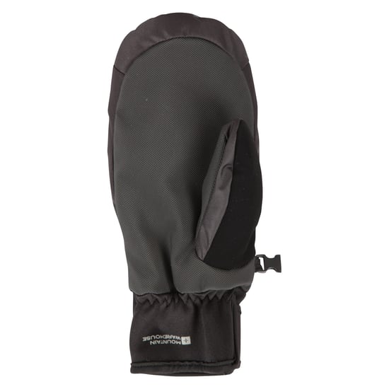 Mountain Warehouse Mens Arctic Edge Waterproof Ski Mittens (Black/Blue) - Image 2