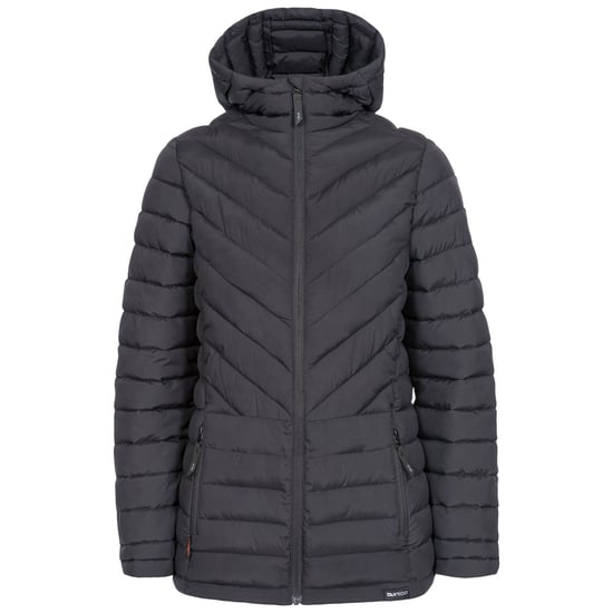 Womens/Ladies DLX Padded Jacket (Black) - Image 1