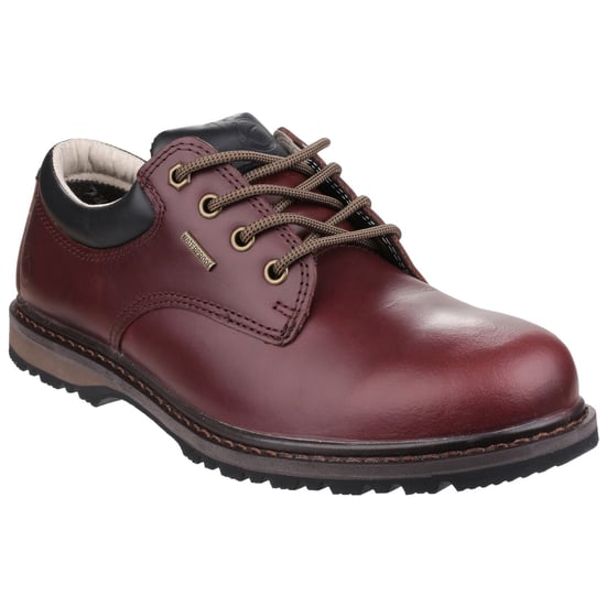 Cotswold Mens Stonesfield Lace Up Waterproof Hiking Shoes (Chestnut Brown) - Image 1