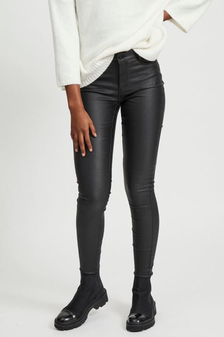 Leather Look Trousers