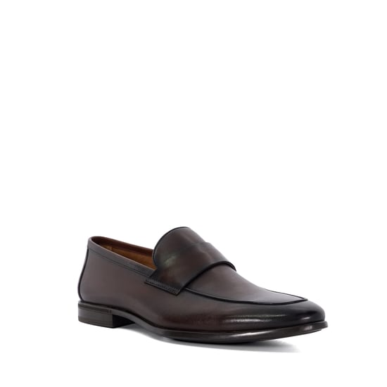 Dune Mens Sylas - Leather Penny Loafers