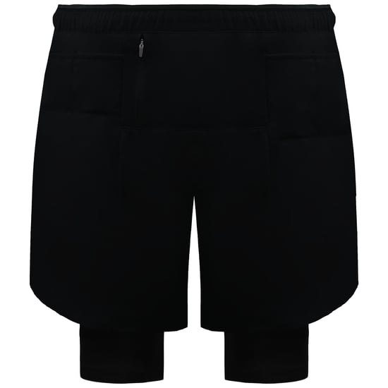 New Balance Q Speed 5inch Mens Black 2in1 Shorts - Image 2