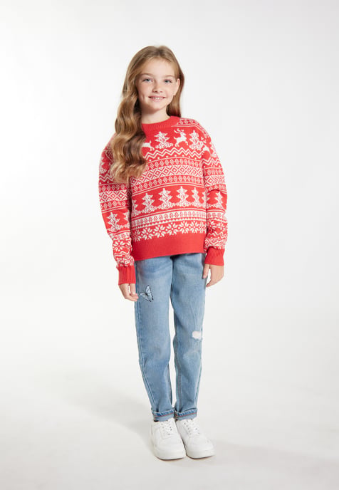 Mymo Pullover red white - Image 2