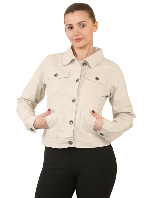 Enzo | Chaqueta vaquera elástica para mujer - Image 1