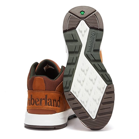 Botas Timberland Sprint Trekker Nubuck Mid para hombres en marrón óxido - Image 4