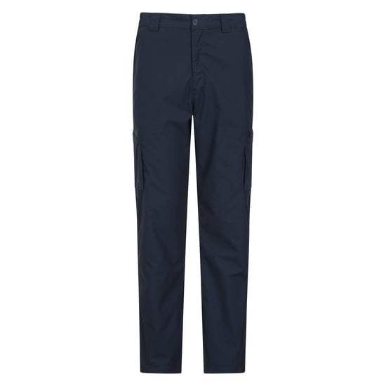 Mountain Warehouse Mens Trek II Cargo Trousers (Dark Blue) - Image 1