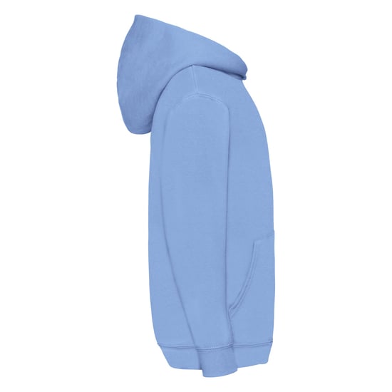 Fruit Of The Loom Childrens Unisex Hooded Sweatshirt / Hoodie (Sky Blue) - Image 2