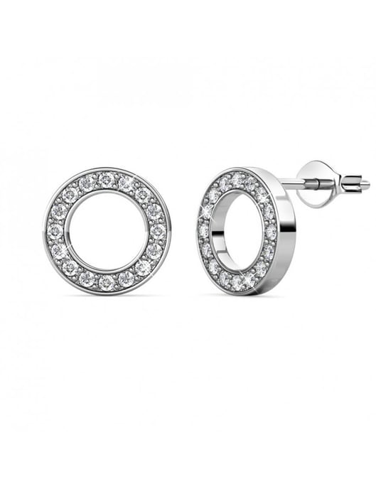 Pendientes Ophir - Plata y Cristal - Image 1