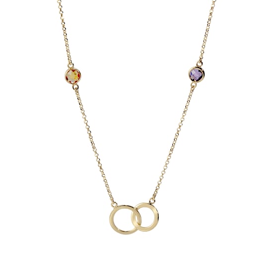 Orphelia 'Eloise' Women's 925 Sterling Silver Necklace - Gold ZK-7409/G - Image 3