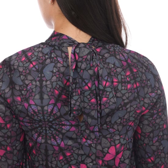 Women's Ted Baker Heiydii High Neck Blouse in Black