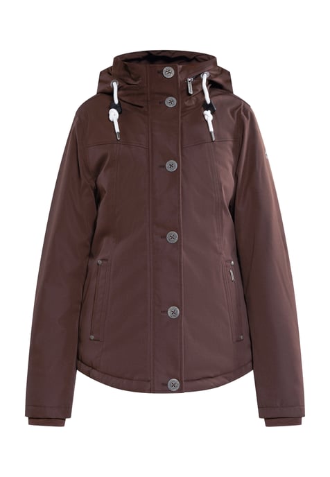 ICEBOUND Winter jacket women dark brown - Image 1