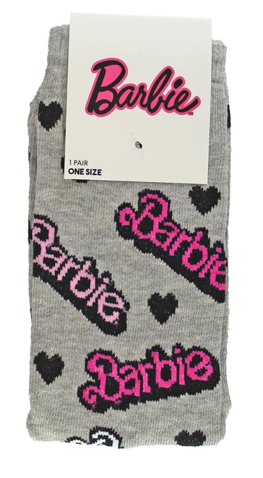 Calcetines Barbie para mujer | Funky Crew Casual Novelty Socks | Regalos de Barbie - Barbie - Image 2