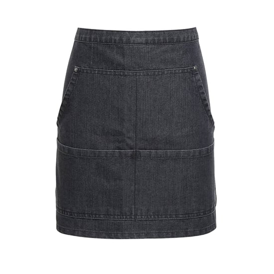 Premier Jeans Stitch Denim Waist Apron (Black Denim) - Image 1