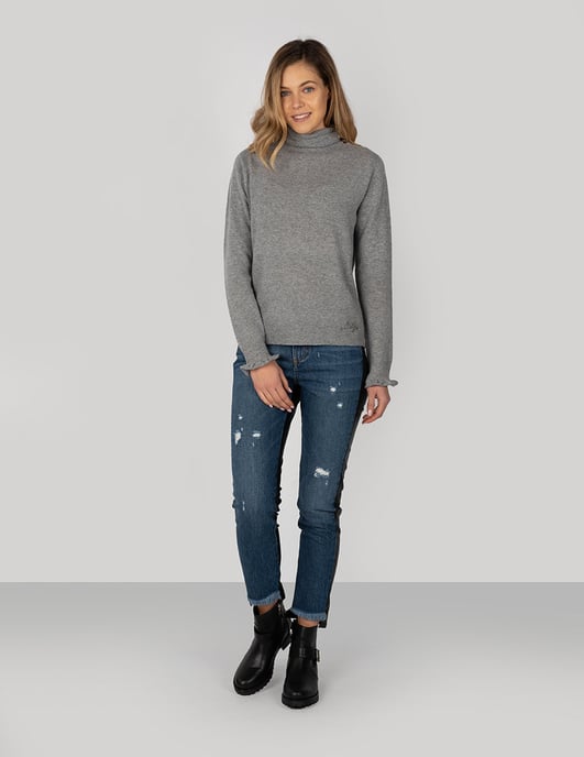 Liu-Jo Jeans Corte Recto Mujer Negro - Image 2