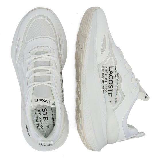 Zapatillas Deporte de hombre Lacoste en blanco - Image 6