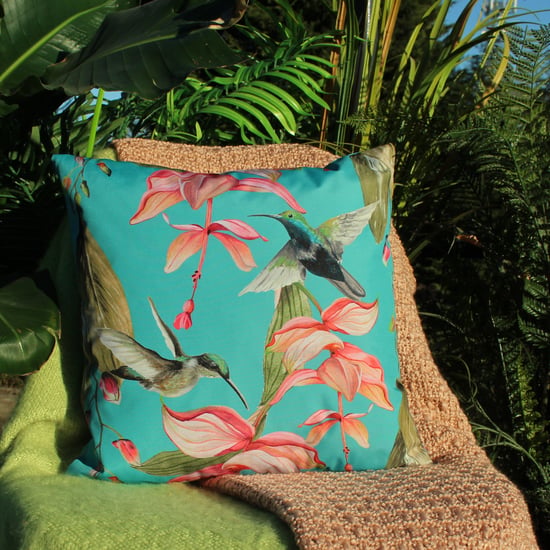 Funda de cojín exterior Evans Lichfield Colibrí - Image 4