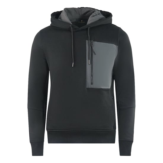 Hombre Hoodie 104145 Black Capucha - Image 1