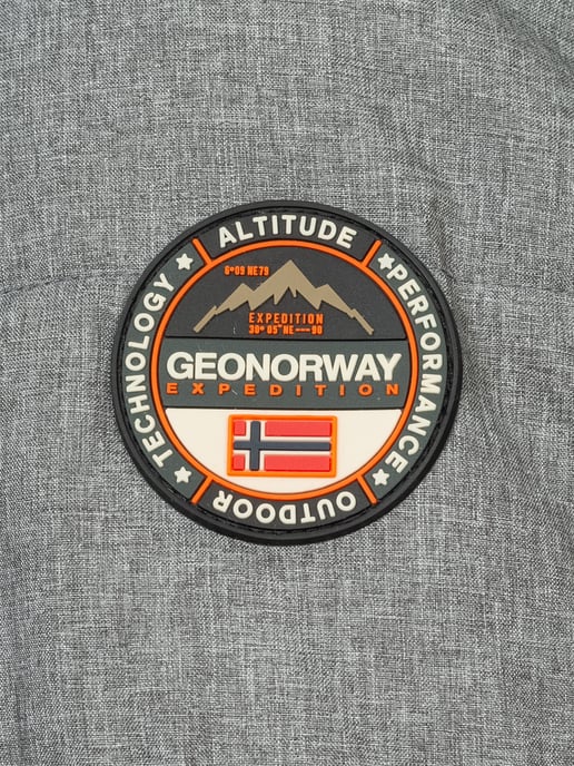 Geo Norway Winterjacke Grau - Image 4