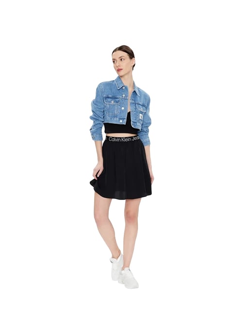 Falda casual Calvin Klein para mujer con logotipo ilimitado - Image 1