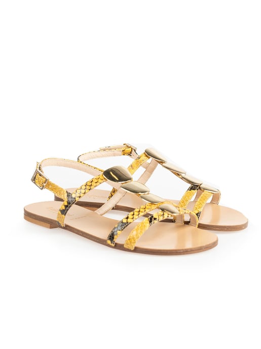 Baldinini Sandalias de mujer amarillo - Image 2