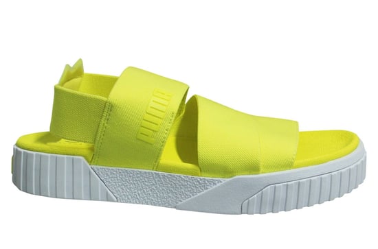Puma Cali x Selena Gomez Womens Yellow Sandals