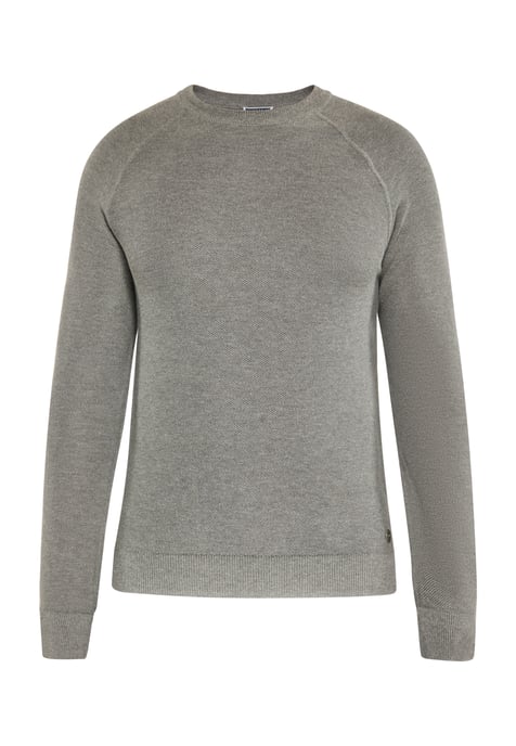 Dreimaster Pullover Men Grey melange - Image 1
