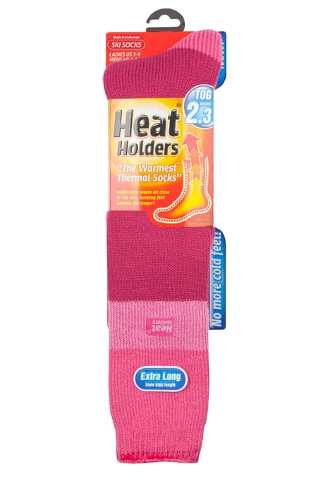 Calcetines térmicos de esquí de mujer 2.3 TOG extra largos hasta la rodilla - Image 2