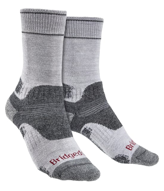 Bridgedale - Calcetines de senderismo para mujer - Plata / Gris - Image 1