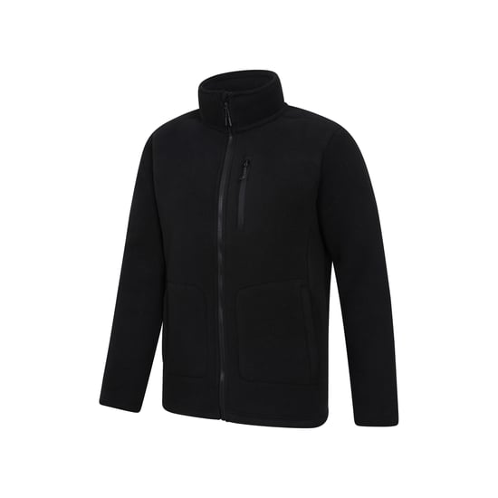 Mountain Warehouse Mens Highland Full Zip Fleece (Black) - Image 3