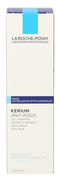 LRP Kerium Anti-Dandruff Gel Shampoo 200 ml - Image 2