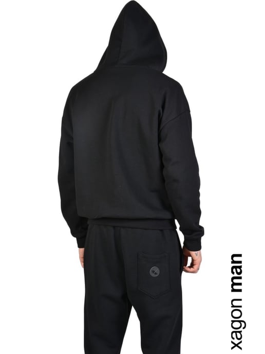 Xagon Man Sudadera Polar Hombre Negro - Image 4