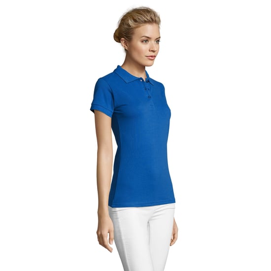 SOLS Womens/Ladies Perfect Polo Shirt (Royal Blue) - Image 3