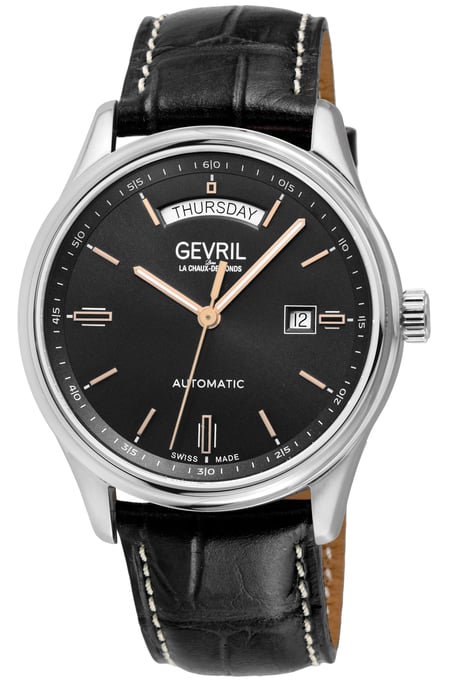 Reloj Automático Suizo SW240 Gevril Excelsior 48200 - Image 1