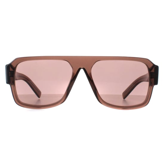 Prada Aviator Mens Transparent Brown Light Brown PR22YS