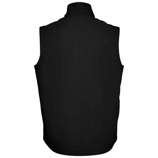 SOLS Unisex Adult Race Softshell Gilet (Black) - Image 2