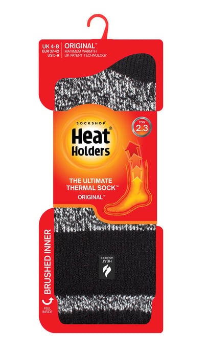 Heat Holders - Medias térmicas para mujeres para el invierno | Medias para exterior e interior | Suaves y esponjosas | Regalos para mujeres - Negro (Sídney) - Image 2