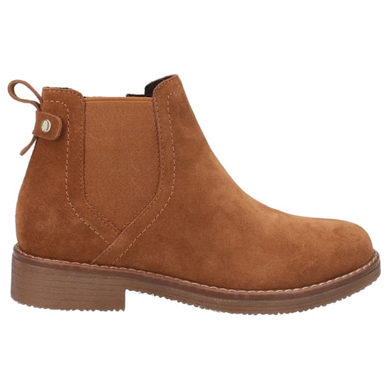 Hush Puppies Maddy Wide Suede Women's Tan Boots - Image 4