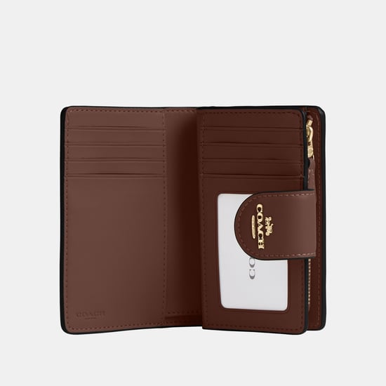 Medium Corner Zip Wallet in Signature Canvas - Image 2