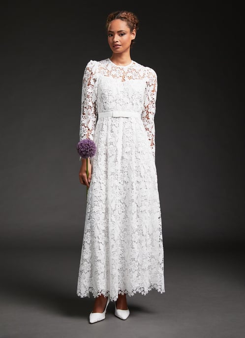 LK Bennett Lila Dresses,Cream