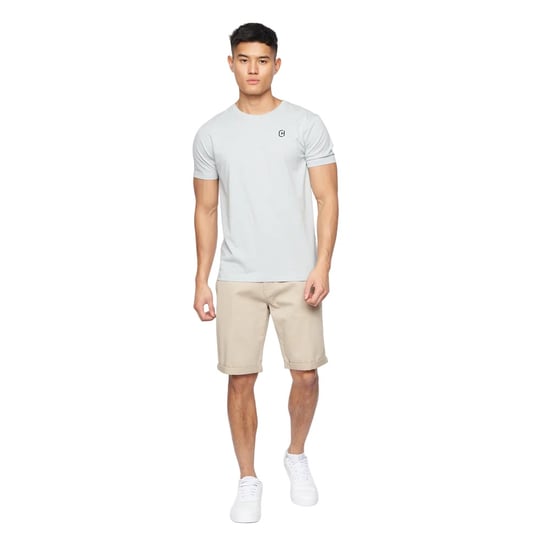 Crosshatch Mens Sinwood Chino Shorts (Beige) - Image 4