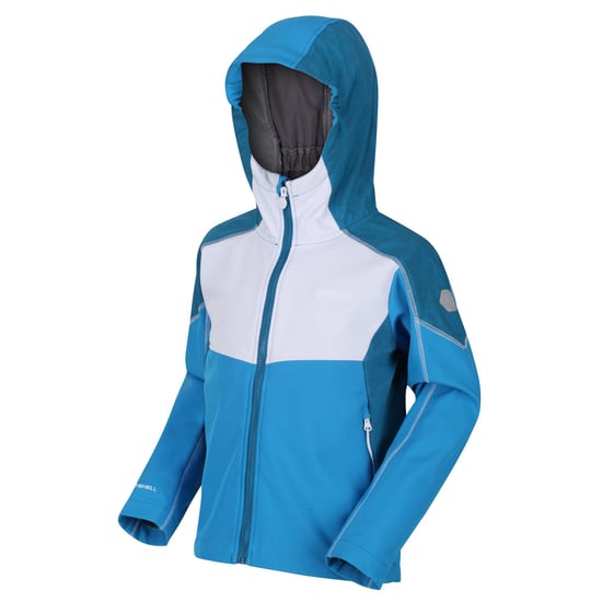 Regatta Childrens/Kids Acidity IV Reflective Hooded Softshell Jacket