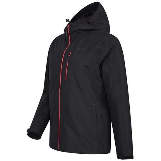 Mountain Warehouse Mens Brisk Extreme Waterproof Jacket (Black) - Image 3