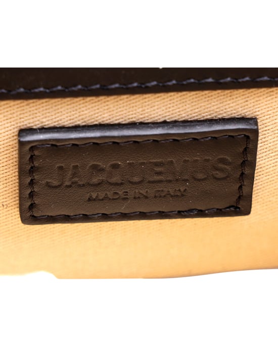 Jacquemus Le Chiquito Top Handle Bag in Black Leather - Image 6