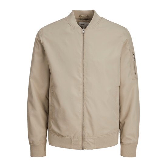 Jack & Jones Mash Bomber Beige - Image 1