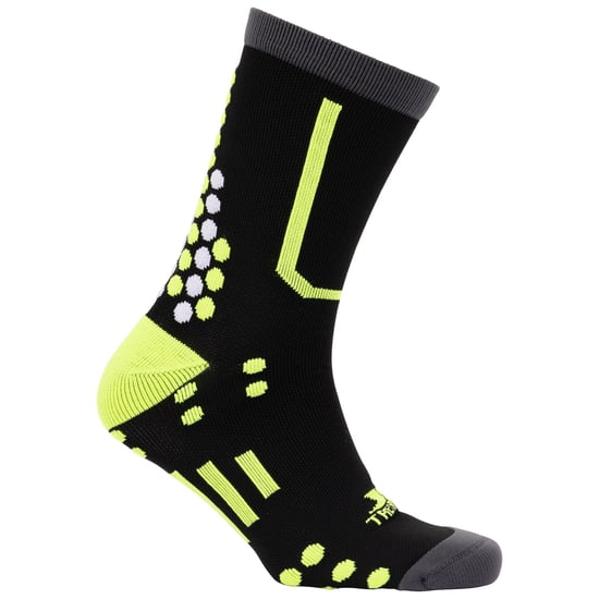 Trespass Unisex Adult Dash Cycling Compression Socks (Black) - Image 4