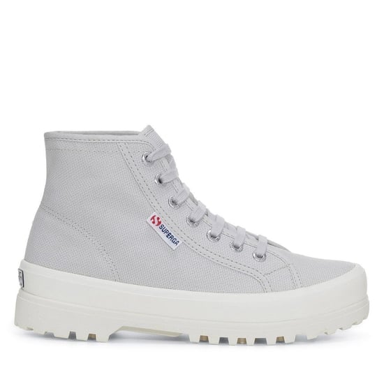 Superga Womens/Ladies 2341 Cotu Alpina High Tops (Grey Silver/Avorio) - Image 1
