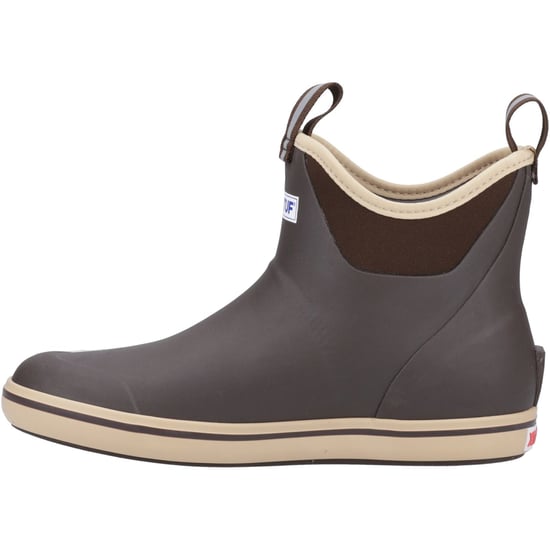 Xtratuf Ankle Deck Rubber Chocolate/Tan Wellington Boots - Image 4